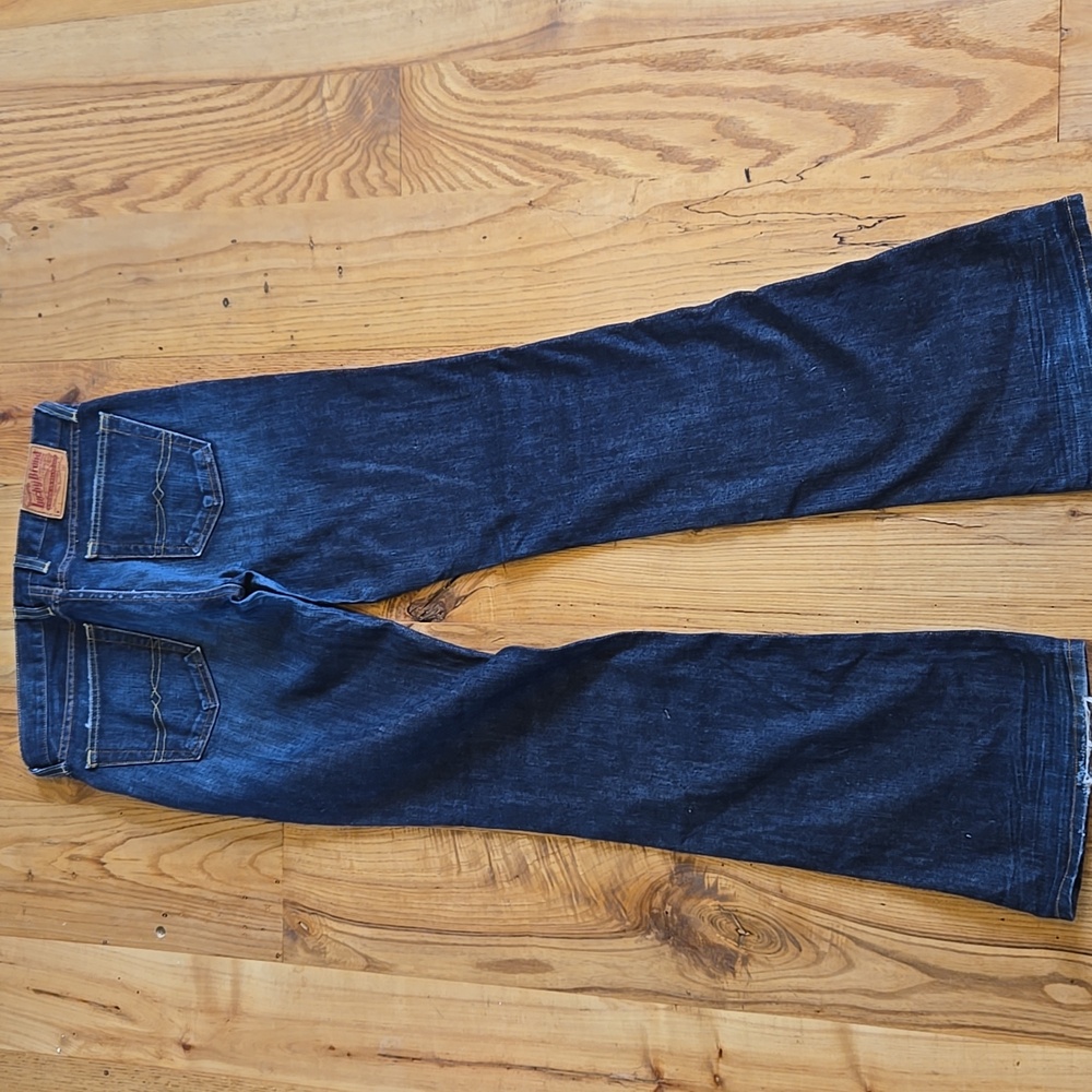 Lucky Brand Bootcut Jeans Size 30/10 Long Inseam 33" - Picture 6 of 8